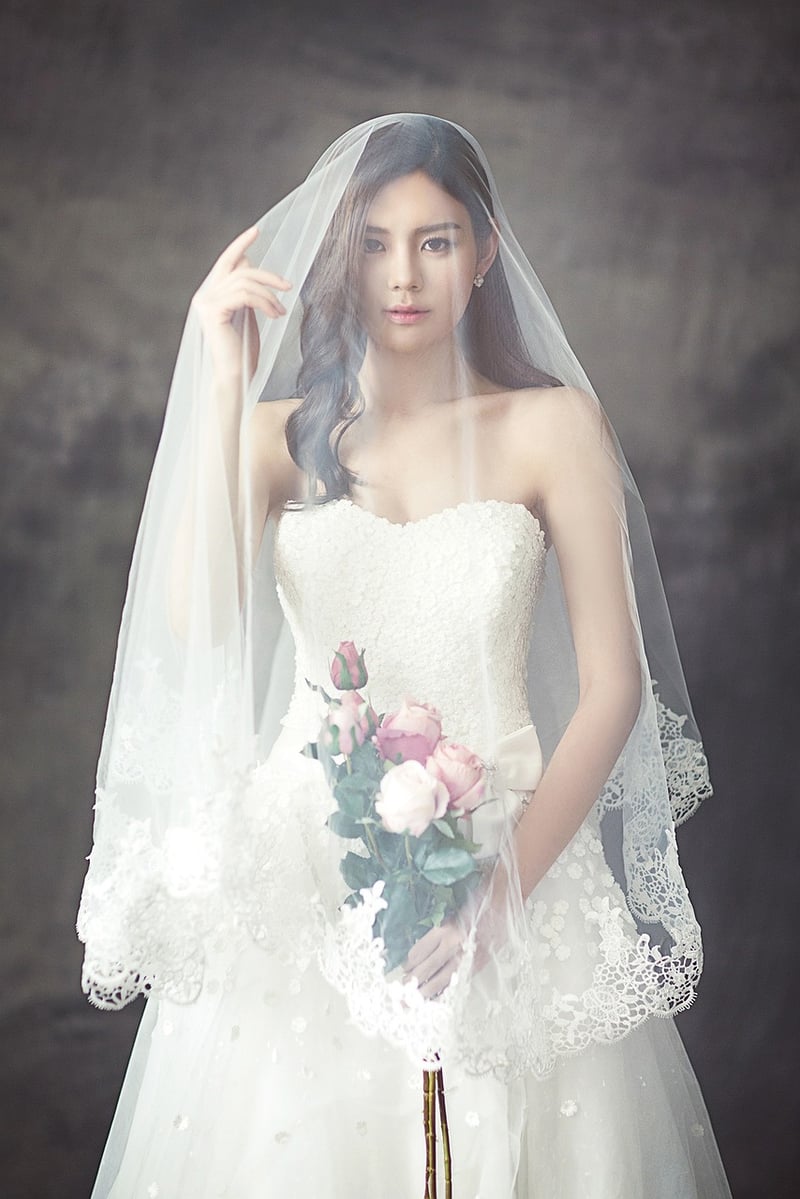 Statement Sleeve Wedding Gown